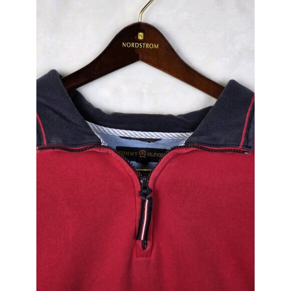 Vintage Tommy Hilfiger Women's XL (16)  1/4‎ Zip Pullover - Picture 2 of 5